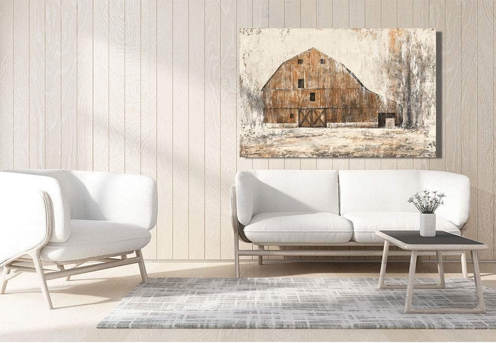 Large Farmhouse Rustic Wall Decor Canvas Wall Art Painting Pictures for Dinning Room