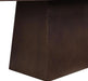 Coadz 82 Inch Wooden Dining Table, Modern Rectangular Kitchen Dinner Table for 6-8 People, Pedestal Wooden Dining Furniture for Kitchen Office Conference Room, Espresso Brown