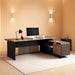 Spacious Executive Desk With Ample Storage Drawers