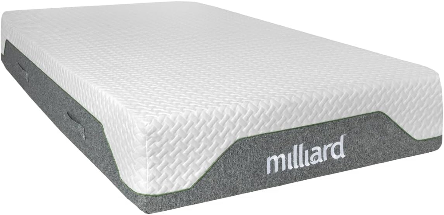 10-Inch Memory Foam Twin Size Mattress, Pressure-Relieving - Firm Memory Foam Mattress, Best Mattress for Classic Comfort, Restful Sleep Mattress Firm - Soft Memory Foam Mattress