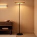 Sky LED Floor Lamp, Torchiere Super Bright Floor Lamp for Living Room Decor & Office - Dimmable, Tall Standing Lamp with Warm Light for Bedroom & Reading - Bronze
