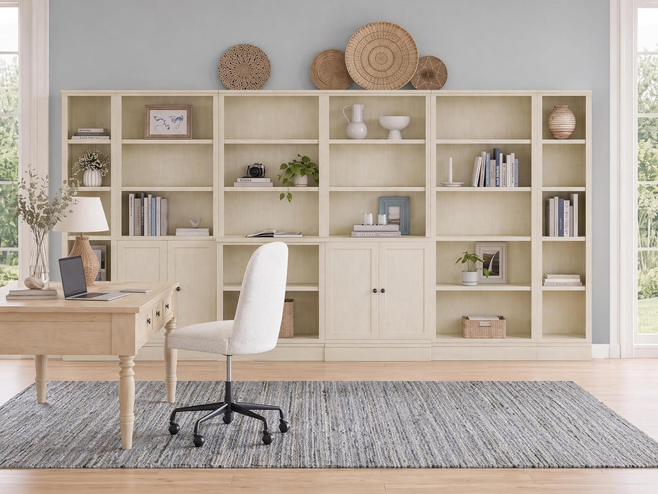5-Tier Standard Bookshelf, Adjustable Shelves, 72.5"
