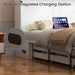 Queen Murphy Bed Cabinet With USB PortsAndCharging