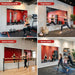 Home Gym Mirror for Wall, 50"X25"-3Pcs Frameless Tempered Glass Mirror