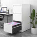 Three Drawer Filing Cabinet With Lock IndustrialGrade