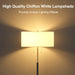 Contemporary Two Bulb Standing Floor Lamp Dimmable