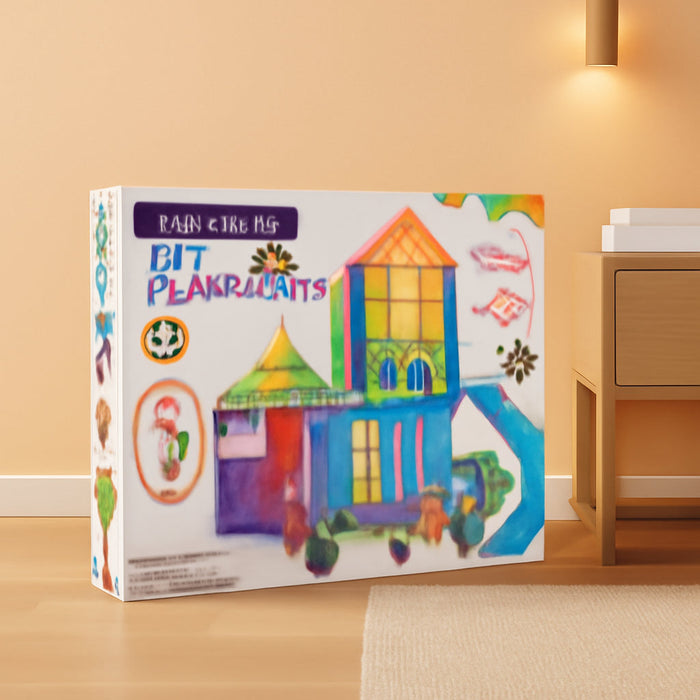 Pet Playhouse 50-Piece Magnetic Construction Set, the Original Magnetic Building Brand