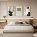 Framed Neutral Abstract Wall Art Canvas 24x36Inches
