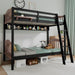 Premium Solid Wood BunkBed TwinOverTwin FullLengthGuardrails