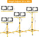 LED Work Light Telescoping Tripod Weatherproof Industrial
