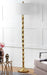SAFAVIEH Lighting Collection Aurelia Farmhouse Antique Gold 64-Inch Living Room Bedroom Home Office Standing Floor Lamp,Metal (LED Bulb Included)