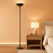 Stepless Dimmable Floor Lamp,30W 3000LM Super Bright LED Torchiere Floor Lamps with Remote & Touch Control,71 in Tall Modern Standing Lamp for Living Room Bedroom Office,2700K-6500K,Black