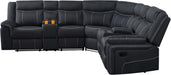 Modern 5-Seater Reclining Sectional Sofa with Storage