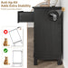 6 Dresser for Bedroom, 47 in Wide Drawer Dresser with Storage Freestanding, Wooden Closet Storage Chest for Living Room, Bedroom, Entryway, Dark Black