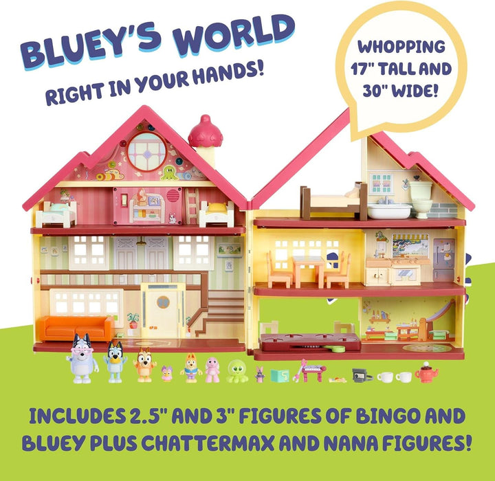 House Playset for Kids, XL Ultimate Interactive Lights and Sounds Playhouse Toys, Includes Dance Floor,  Toys Set Ages 3+, Amazon Exclusive