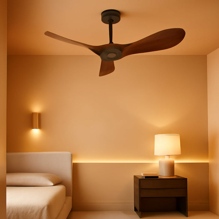Smart 42 Inch Outdoor Ceiling Fan Alexa Remote