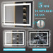 LED Bathroom Mirror, Bathroom Vanity Mirror, 30"X36"