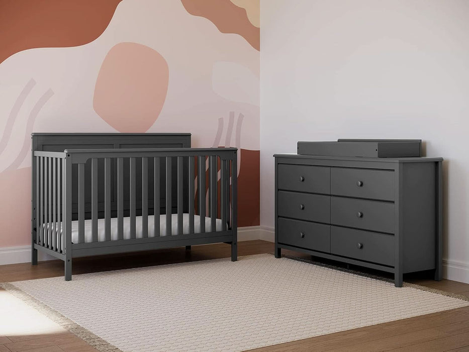 Alpine Gray 6 Drawer Dresser GREENGUARD Gold Certified Alpine Gray 6 Drawer Dresser GREENGUARD Gold Certified