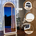 LED Arched Full Length Mirror with Lights 65"X24"