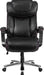 Hercules Series High-Back Swivel Leathersoft Office Chair, Ergonomic Executive Chair with Headrest and Adjustable Height, Black