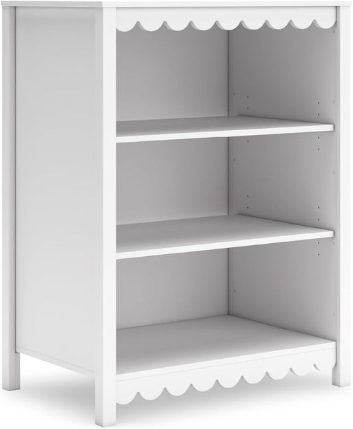 White 3-Tier Freestanding Bookcase With Adjustable Shelves