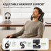 Ergonomic Office Chair 330 Lb with Wheels, Lumbar Support & Headrest