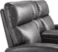 65.7" Zero Wall Recliner Loveseat with Console, 2-Seat Power Wall Hugger Sofa with Cup Holders, USB & Type-C Dual Charge Ports, for Living Room, RV PR646M2 (Dark Grey, Loveseat with Console)