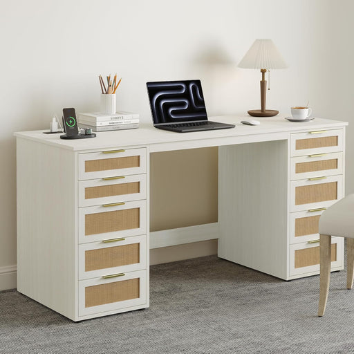 60-Inch Industrial-Grade Desk With Generous Storage