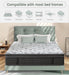 12 Inch Full Mattress, Medium Firm Hybrid Mattress in a Box