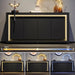 63"Sideboard Buffet Cabinet,Kitchen Buffet Storage Cabinet with Power Outlets & LED Light, Modern Storage Cabinet with 4 Doors,Coffee Bar Console Wine Bar for Living Room,Kitchen,Hallway (Black)