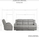 Landwood Power Reclining Living Room Set, 3-Piece, Gray