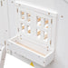 White PremiumQuality Pinewood Luxury Twin Bunk Bed