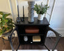 Small Solid Wood Hallway Storage Solutions Cabinet