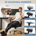 Big and Tall Office Desk Chair, 500Lbs Heavy Duty Mesh Chair