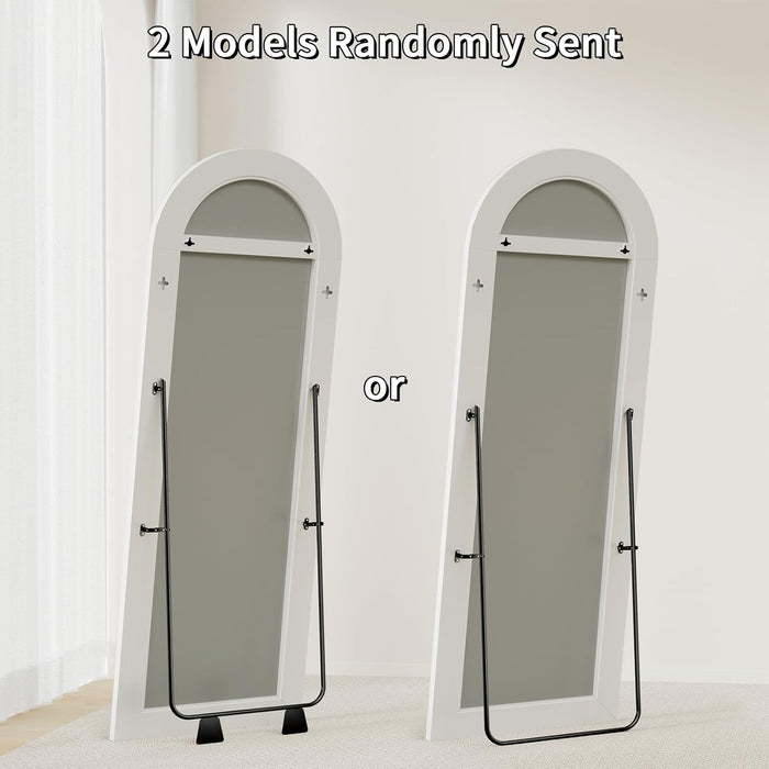 Full Length LED Light Floor Mirror, 56 x 20 Inches