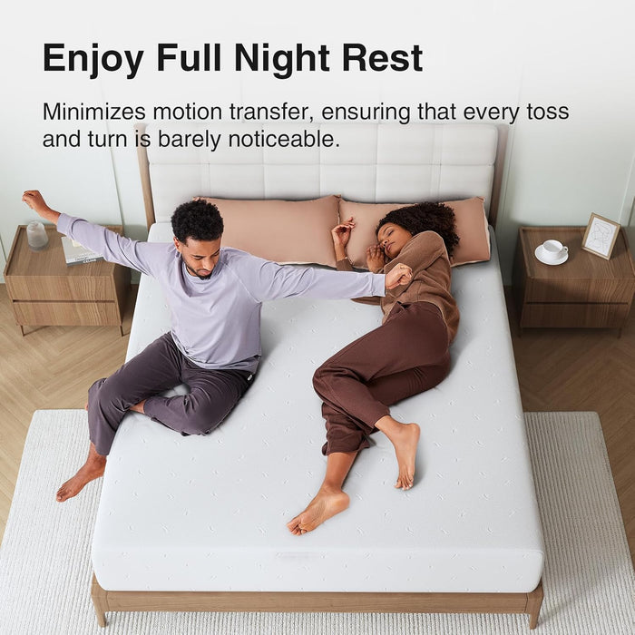 14 Inch King Size Mattress, Memory Foam King Mattress for Motion Isolation & Pressure Relieving with Cooling Airflow & High-Density Support Foam Mattresses in a Box