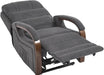 FLEXISPOT Dual Motor Power Lift Recliner Chair for Elderly, Electric Lay Flat Reclining Chair with Massage & Heat, Side Pockets, Fabric Single Sofa for Living Room