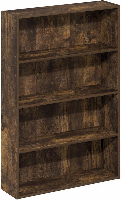 Amber Pine QuadTierStorage OpenShelf Bookshelf 6X24X35