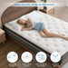 Queen Mattress 10 Inch Hybrid Mattress in a Box, Medium Firm Queen Size Bed Mattresses with Zoned Support, Memory Foam and Pocket Springs for Motion Isolation&Pressure Relief, Certipur-Us