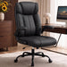 Office Chair, Leather Ergonomic Computer Desk Chair with Rocking