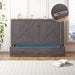 Gray Murphy Cabinet Bed Queen MultiFunctional Mattress