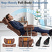 Comfortable Executive Office Chair Ergonomic Desk Chair with Footrest Brown