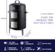 Charcoal Smoker BBQ Grill: Premium Vertical Meat Smokers with Smoke Tube - Barbecue Charcoal Grill Combo for Outdoor Cooking Patio Backyard Grilling Tailgating