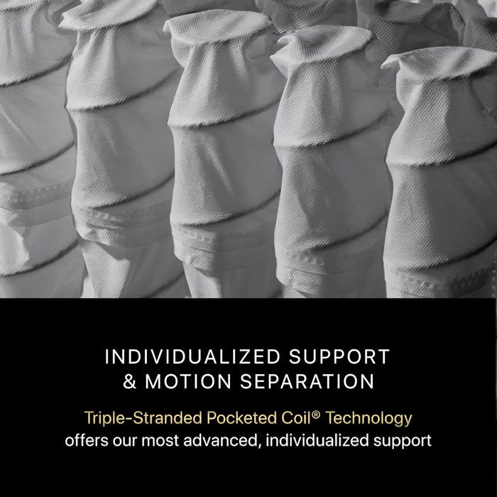 Black Series Three 14.25" Extra Firm King Mattress - Breathable, Cooling, and Supportive - Certipur-Us Certified, 100-Night Sleep Trial, and 10-Year Limited Warranty