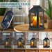 Candle Warmer Lamp with Timer,Compatible with 3 Wick Candles/Large Candel Jars,Vintage Lamp Candle Warmer Lantern,Dimmable Candle Lamp Warmer Farmhouse,Fully Enclosed Designed and Hanging Up-Black