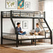 Twin XL Over Queen IndustrialGrade Bunk BedStructure