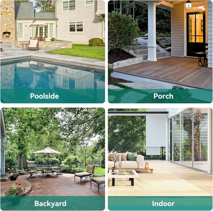 Patio Chaise Lounge Chair Set of 4, Wicker Chaise Lounge Outdoor Rattan Reclining Chair with Armrests/Pull-Out Cup Holder/5-Position Backrest/Cushion & Headrest-Beige