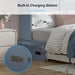 Queen Murphy Bed Cabinet With USB StorageDrawerWithUSBCharging