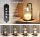 Candle Warmer Lamp with Timer Dimmer Adjustable Height,Electric Dimmable Wax Warmer for Scented Jar Candles,Mom Birthday Gifts for Women,House Warming Gifts New Home Bedroom Decor,Black