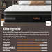 Queen Firm Hybrid Mattress Featuring Motion Isolation